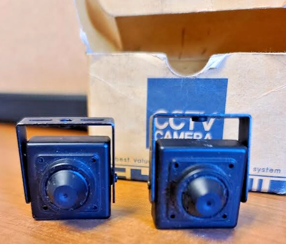 2-3.7MM PINHOLE SECURITY CAMERA ETC-37CPH B/W