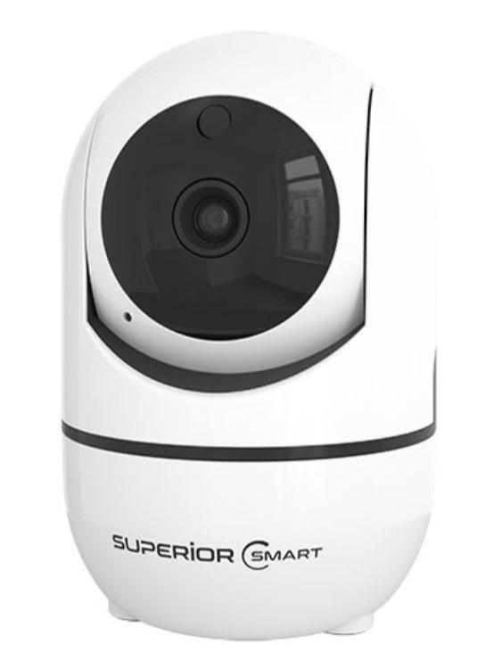 SUPERIOR SECURITY INDOOR CAMERA 360° HD WIFI ALEXA GOOGLE SMARTLIFE gallery
