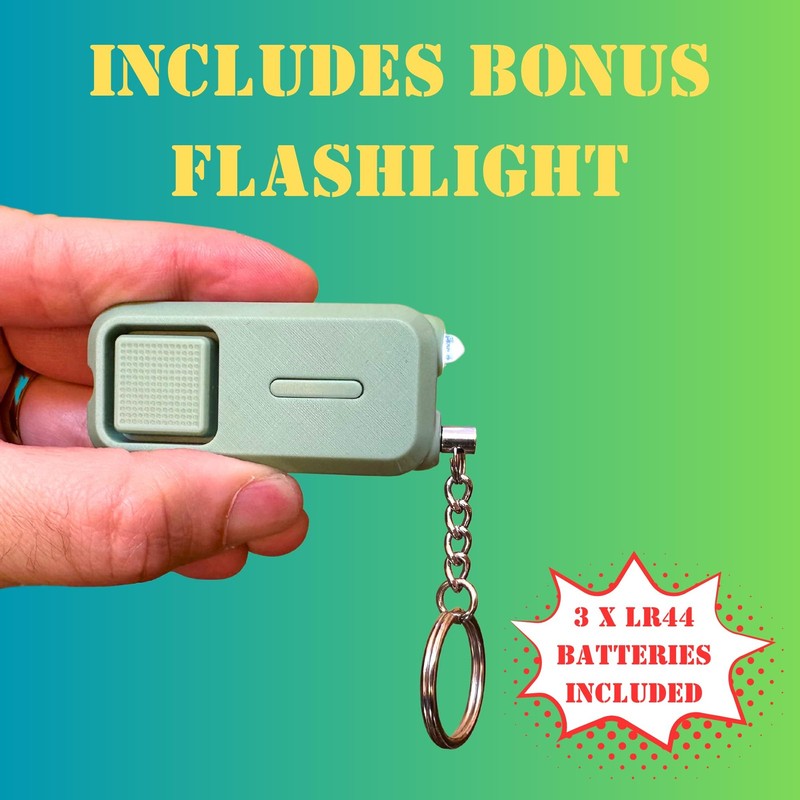 Sound Grenade By 130db Emergency Alarm For Camping & Hiking Tripwire Alarm Bear gallery