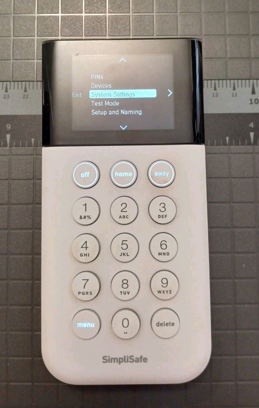 SimpliSafe Home Security System Wireless Keypad SSKP3 & SSBS3 Working System gallery