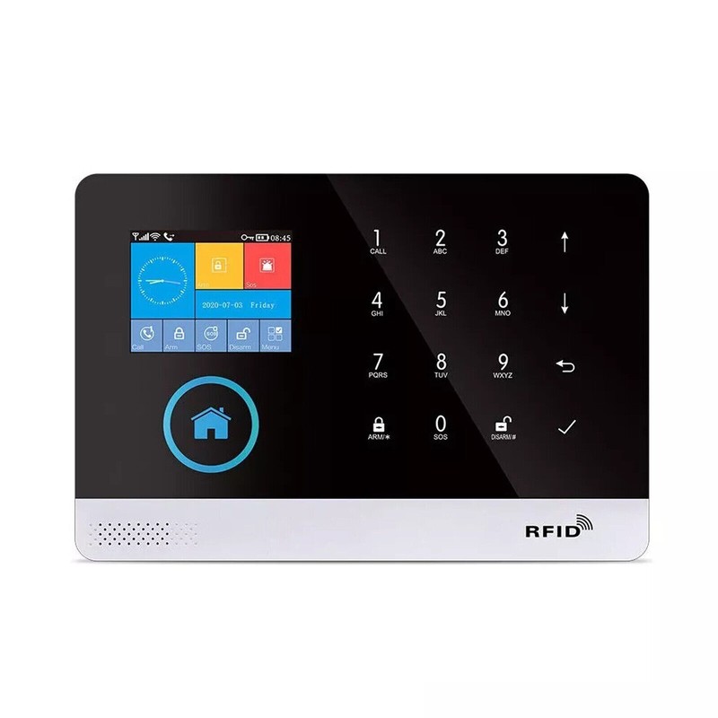 433MHz WIFI GSM Smart Home Burglar Security Alarm System Voice Control gallery