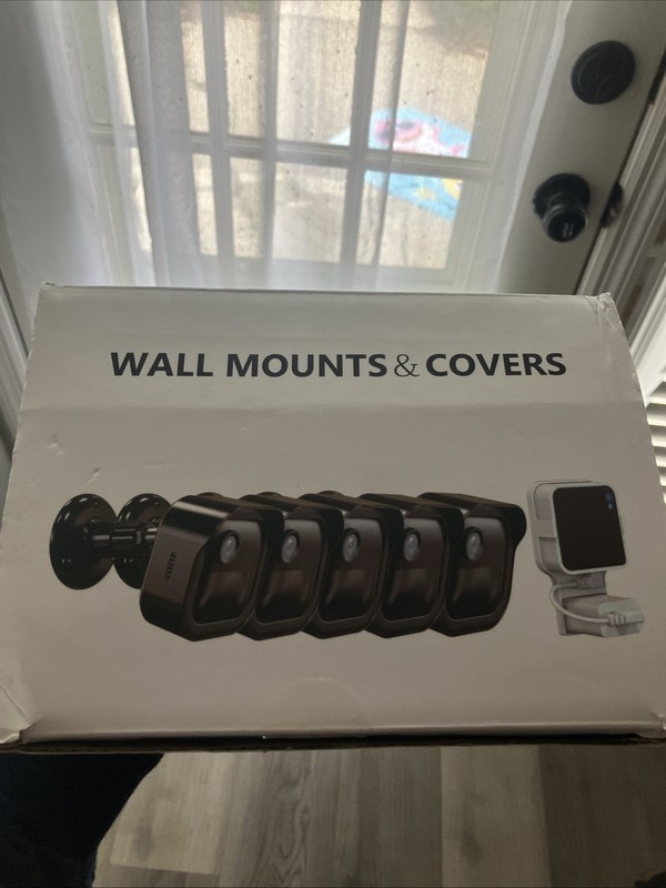 2 Count Wall Mounts With Screws No Covers As Pictured