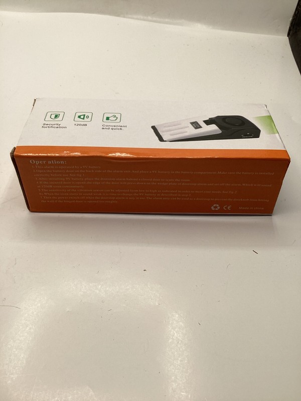 QTY 3 Door Stop Alarm Wireless Door Stopper 120DB, Security Fortification gallery