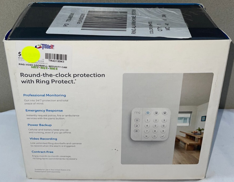 Ring Alarm Home Security 5 Pc Kit gallery