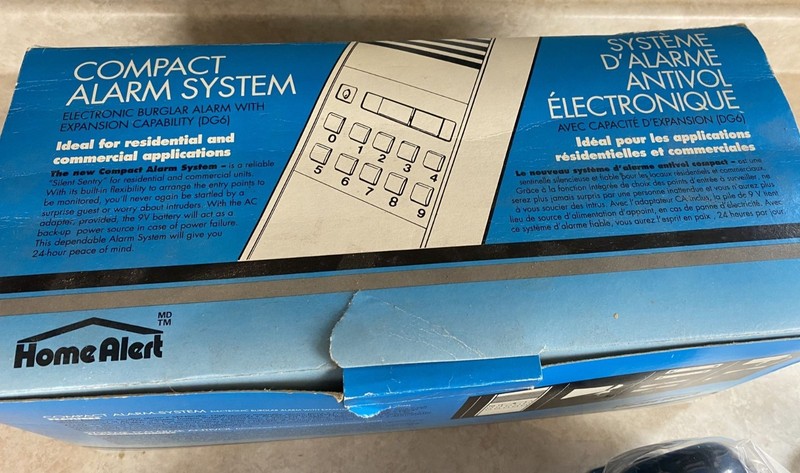 Home Alert Compact Alarm System OLD SCHOOL SYSTEM