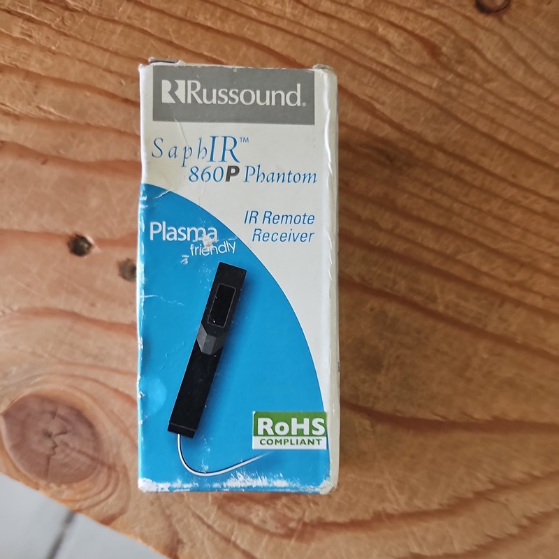 Russound 860P Phantom Phantom Plasma IR Infrared Receiver in Black#124