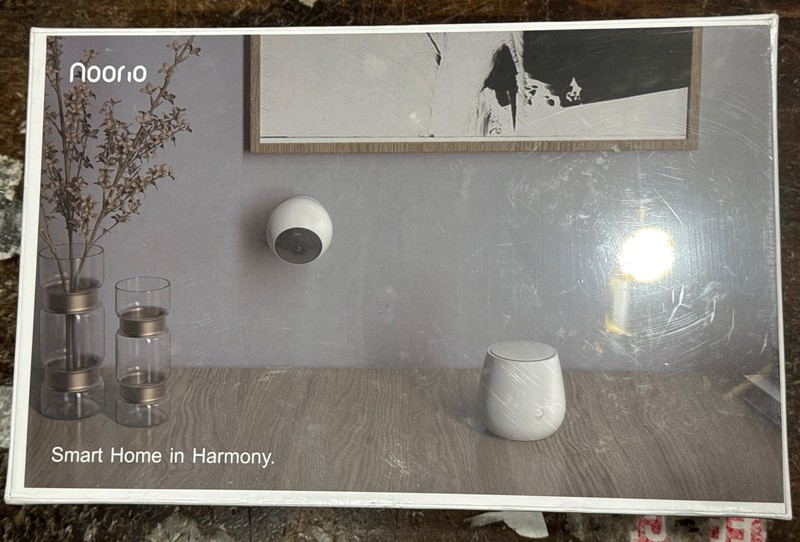 Noorio 2K Wireless Security Camera System with 16GB Local Storage, Battery-White gallery