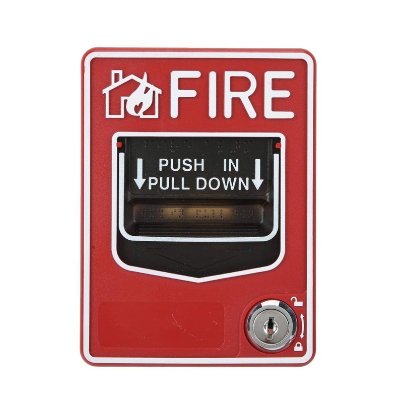 Fire Lite Alarms, Dual Action Manual Pull Station Fire Alarm Horn Siren Alarm... gallery