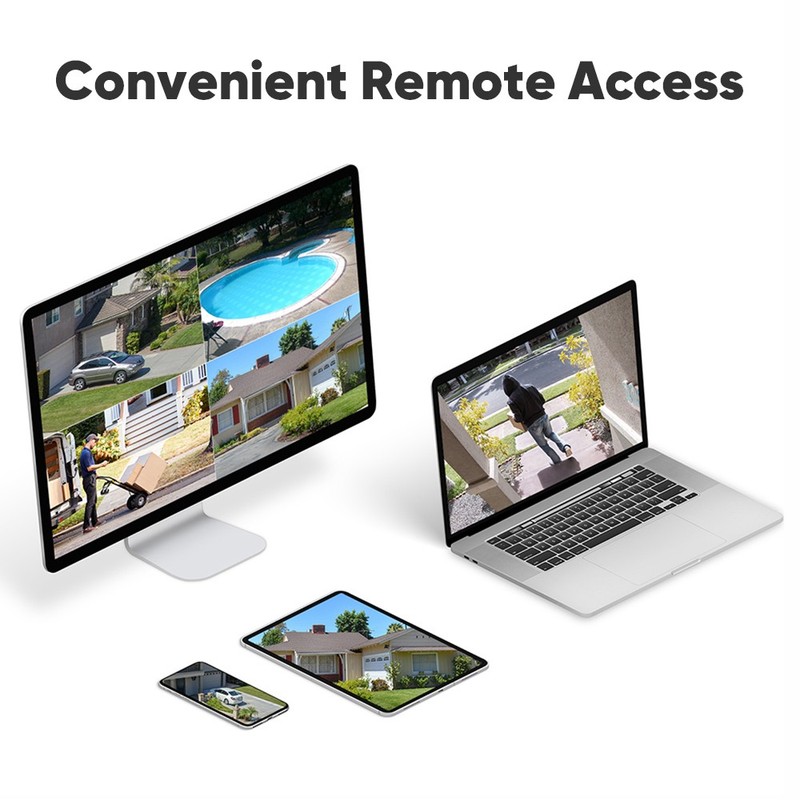 SANNCE 8CH NVR 4K Color POE Security Camera System AI Detection Audio Recording gallery