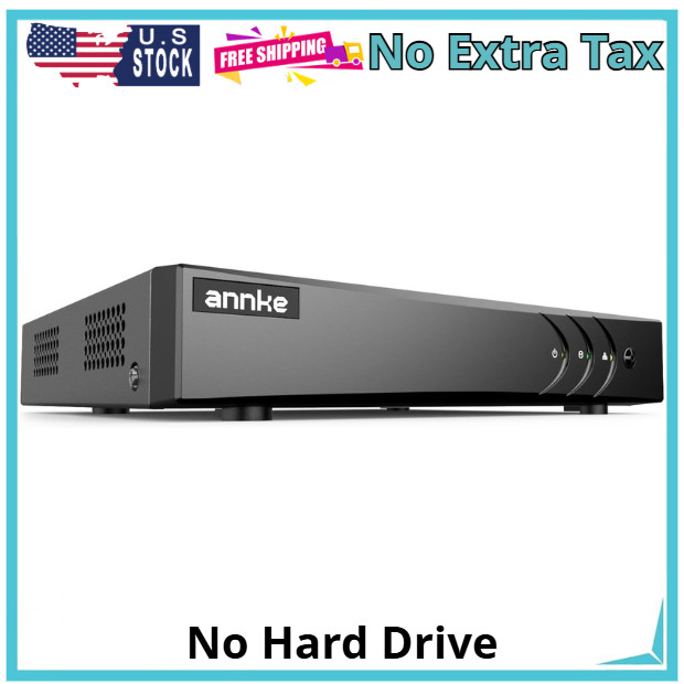 ANNKE H.265+ 8CH DVR for Video Security Camera System 3K Lite Recorder CCTV Kit