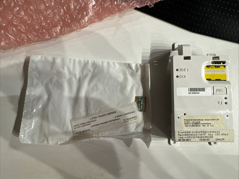 Honeywell GSMVLP5-4 IntelliPath Series 4G Communicator (SIM Card Not Activated)