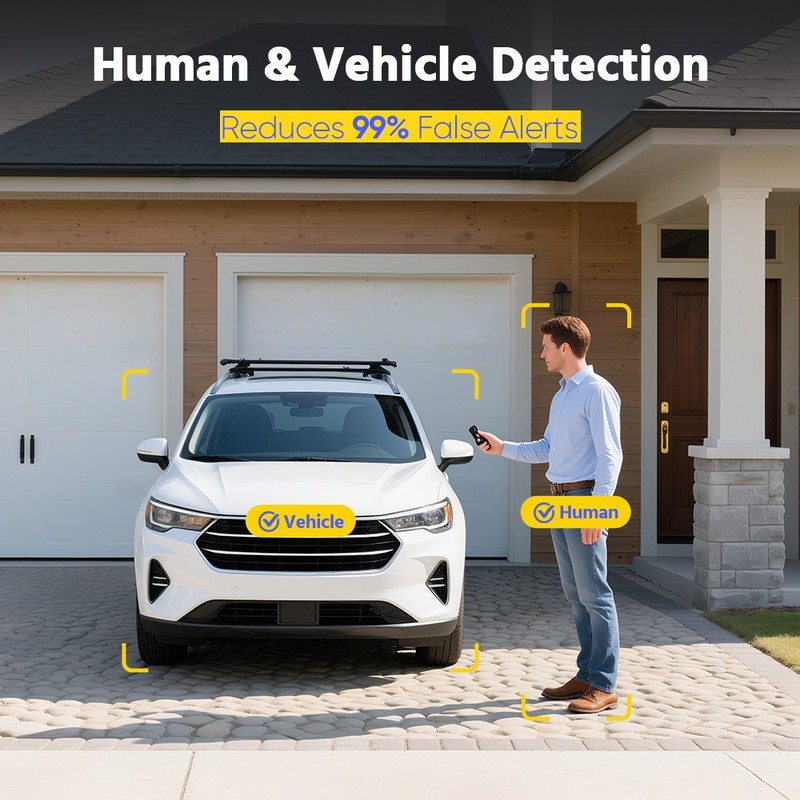 ANNKE 8CH NVR 3K POE Color Night Security Camera System Two Way Audio Recording gallery