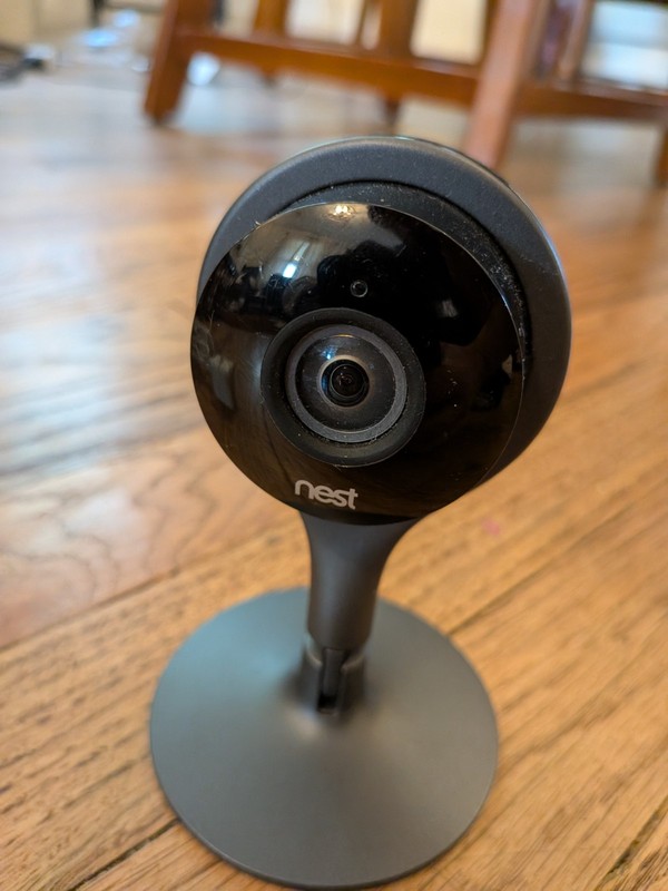 Google Nest Cam A0005 Indoor Security Wi-Fi Camera Black - Camera w/Stand TESTED gallery