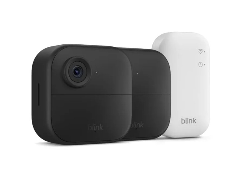 Blink Outdoor 4, (4th Gen 2025) Wireless 2 Camera Security System + Sync Module