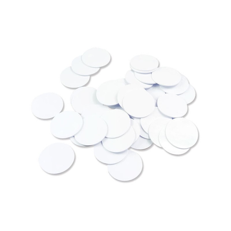 Waterproof 100pcs 125KHz EM4100 Ф25mm sticker RFID Induction Round tag card gallery