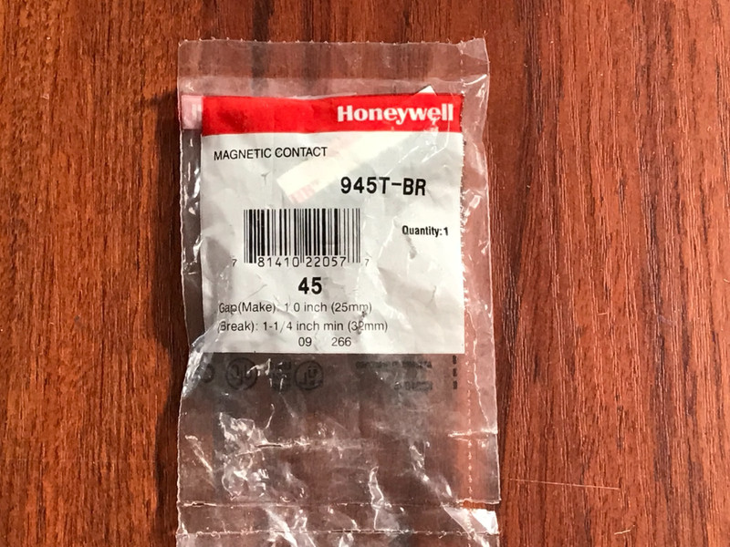 New 10-Pack Honeywell Ademco 945T-WH Mini Surface Mount Contact , Brown