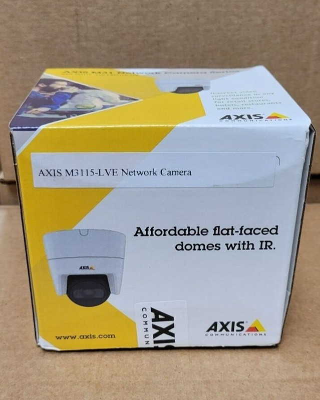 Axis M3115-LVE - New in Box Lot of 10 Cameras