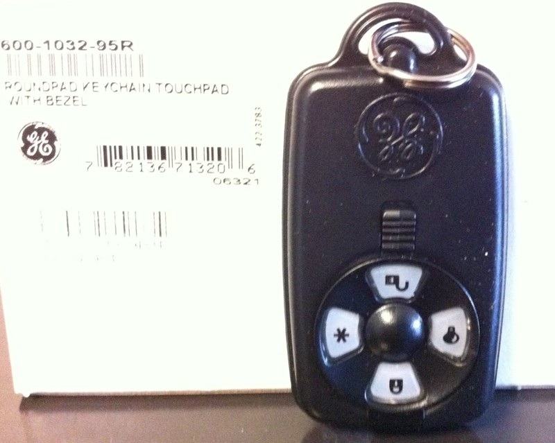 Brand New GE 600-1032-95R Wireless 4-Button Keychain remote SIMON XT XTI CONCORD