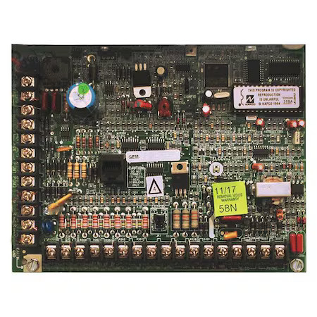 NAPCO GEM-P801EXPCBD Control Panel Board, Max. Number Zones 9