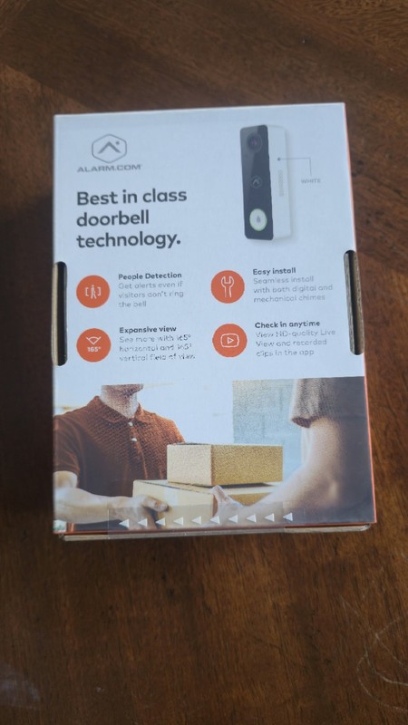 Video Doorbell ADC-VDB750 Wi-Fi HD Quality Expansion View gallery