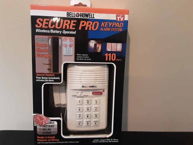 Bell & Howell wireless sonic door & windows alarm system gallery