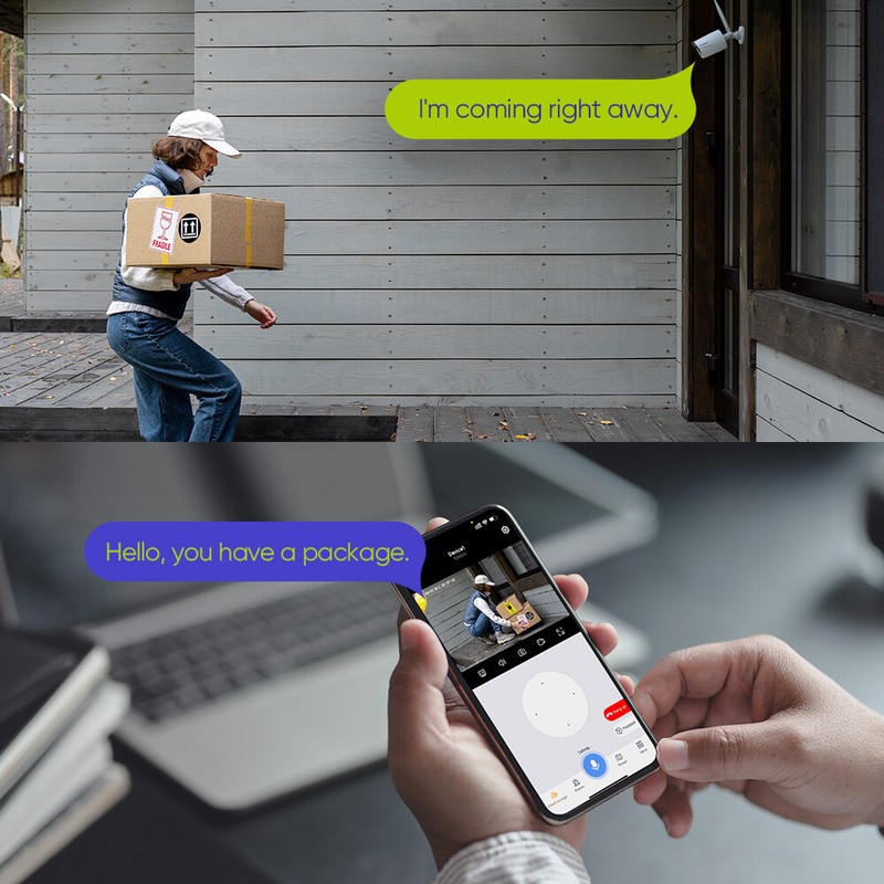 SANNCE Wireless Security Camera System CCTV 5MP 8CH NVR 2 Way Audio Human Detect gallery