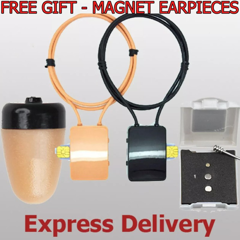NEW Spy Earpiece GSM Loop Spy Wireless Micro Invisible Earphone Set