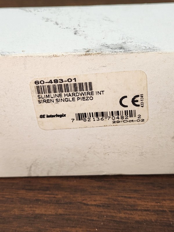ITI GE 60-483-01 SlimLine H/W Interior Siren gallery