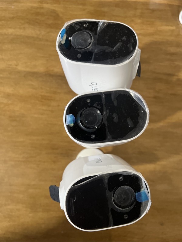 Lot of 3 arlo VMC2030-Essential Spotlight Single Wireless W/ Batteries gallery