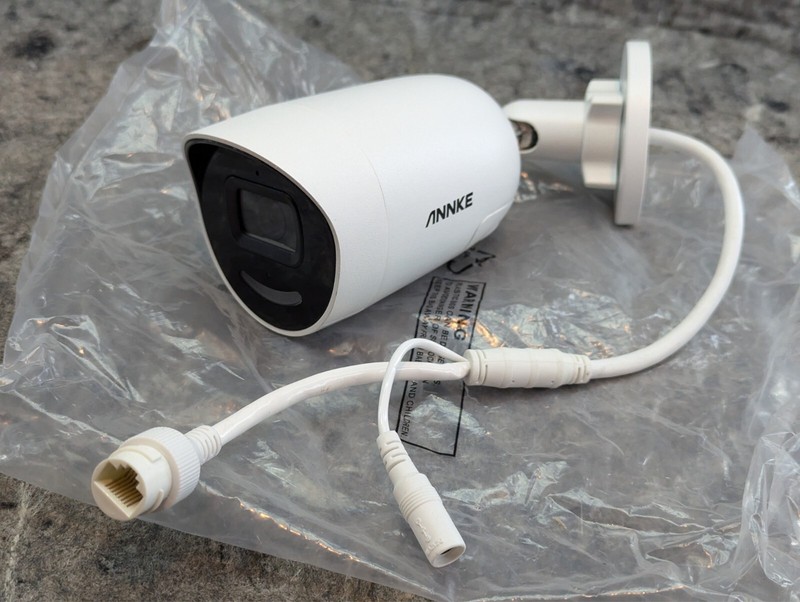 ANNKE 4K 8MP PoE Security IP Camera Human/Vehicle Detection Two Way Audio H.265+