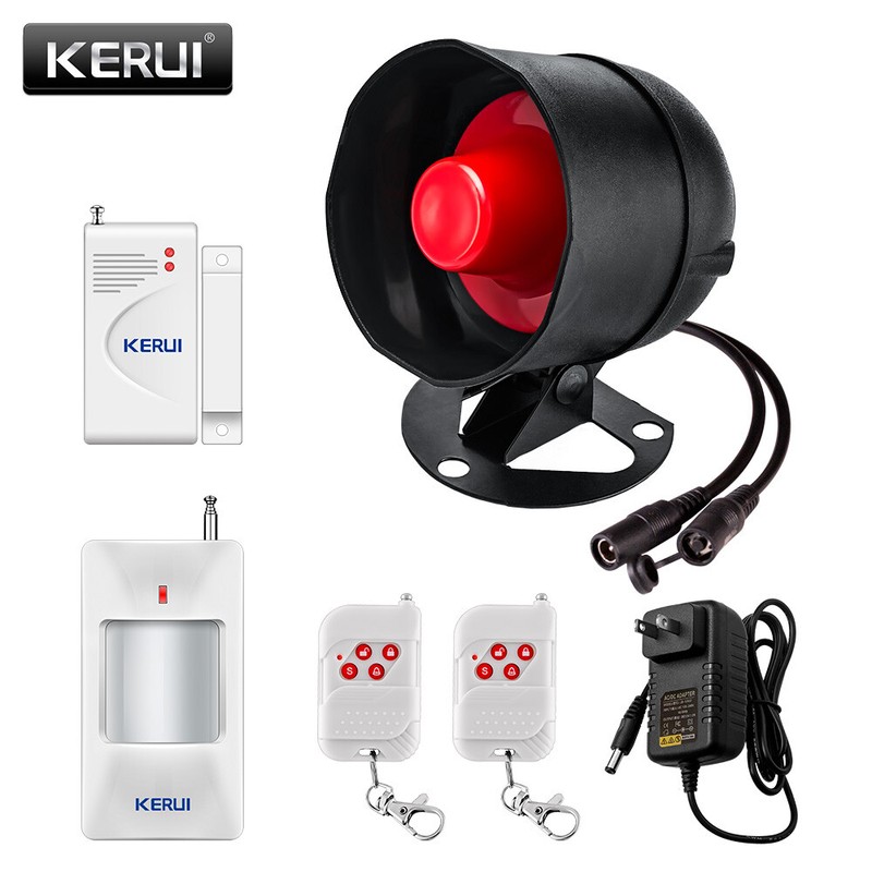 KERUI Smart WIFI Wireless Security Alarm System Siren 433Mhz Burglar Motion Door gallery