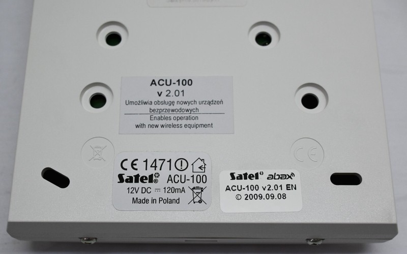 Satel ACU-100 Wireless system controller. gallery