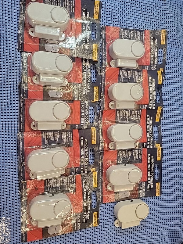 Lot Of 10 Wireless Magnetic Sensor Door Window Burglar Alarm FREE SHIPPING