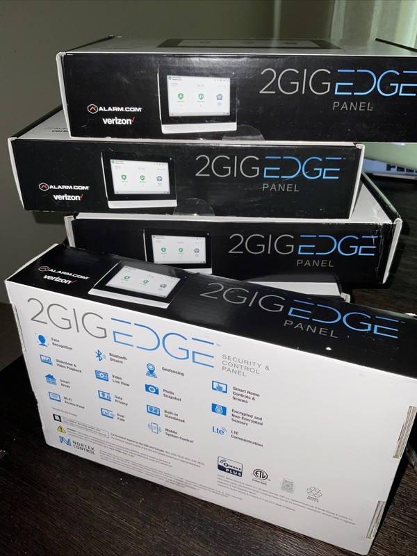 2GIG EDGE ALARM PANEL KEYPAD Brand New gallery
