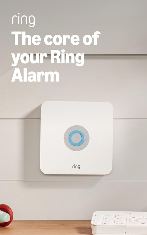 Alarm Base Station (2Nd Gen) — 104 Db Siren, Built-In Backup Battery, Connects t