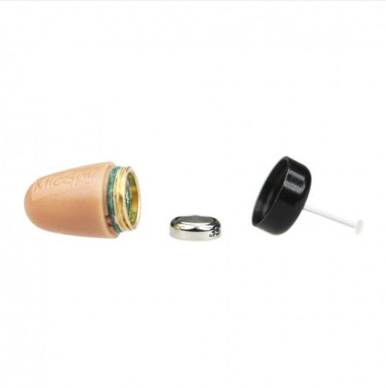 Spy Hidden GSM ID BOX NeckLoop With Hidden In Ear Wireless EarpieceTest School gallery