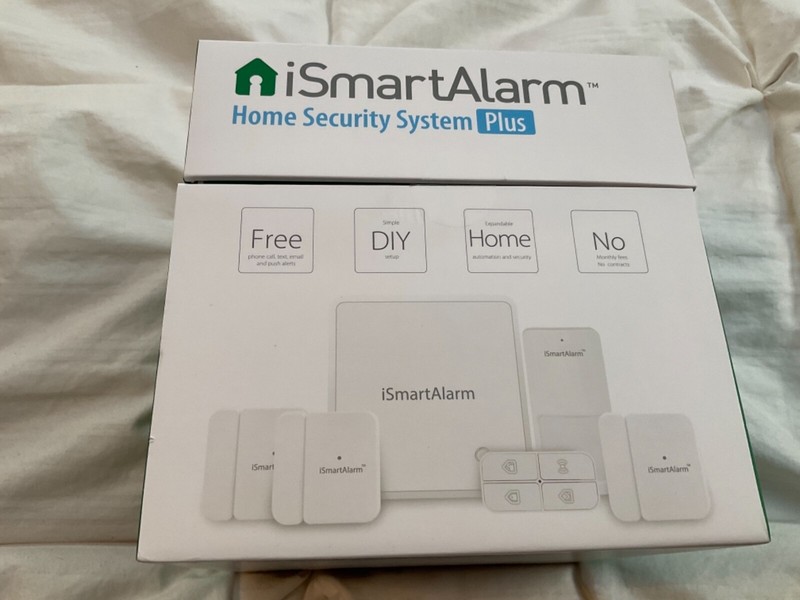 iSmartAlarm iSA8 Wireless Smart Home Security System _ Plus Package gallery