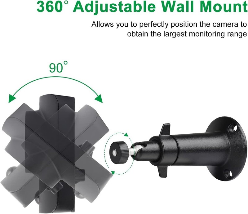 Wall Mount Compatible with Simplisafe Simplicam 1080P Wired Indoor Home Security gallery