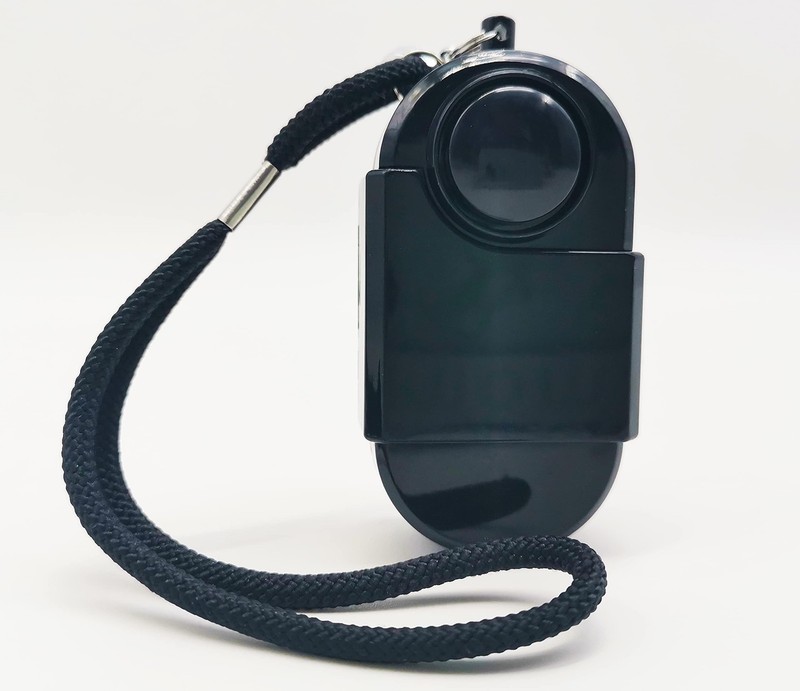 2 Packs Portable Mini Motion Detector Alarm-120DB Ear-Piercing Siren-SOS LED ... gallery