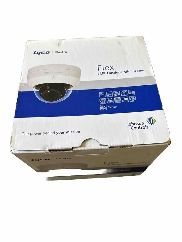 Tyco Illustra Flex 3MP Compact Mini-Dome Outdoor Camera IFS03-D21-OI03-CM0816