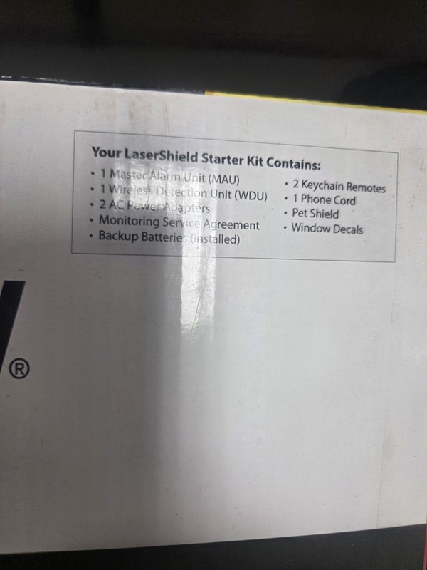 LaserShield Home Security in a Box Plug-N-Go System • NEW • Alarm Kit gallery