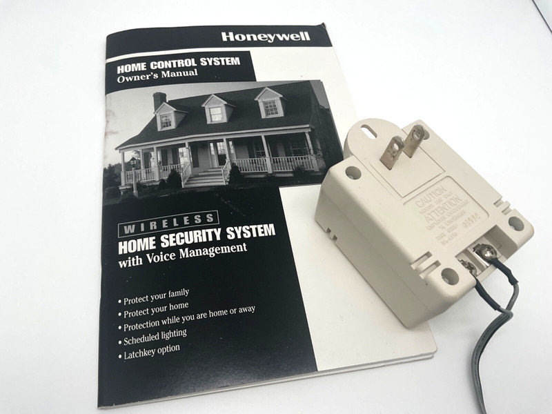 Honeywell X10 Wireless Home Security System Main Module w/ AC Adapter gallery