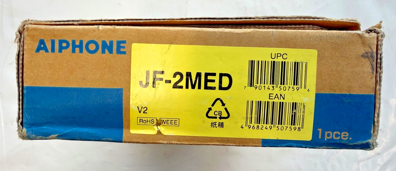 Aiphone JF-2MED V2 Master Station for JF Series Audio/Video Intercom System