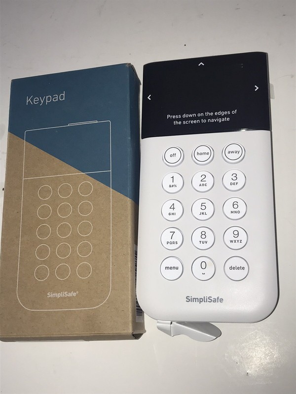 Simplisafe Wireless Home Security System W/HD Camera Keypad Base Unit Sensor 6pc gallery