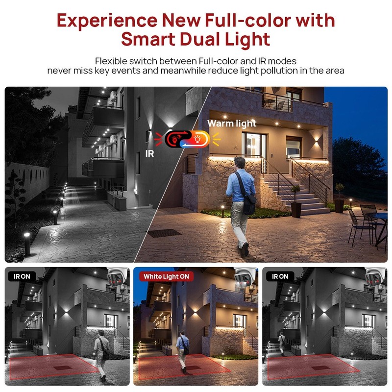 Vikylin 4K 16CH 16 POE CCTV System 8MP 5X Zoom PTZ IP Camera Full Color IR Lot gallery