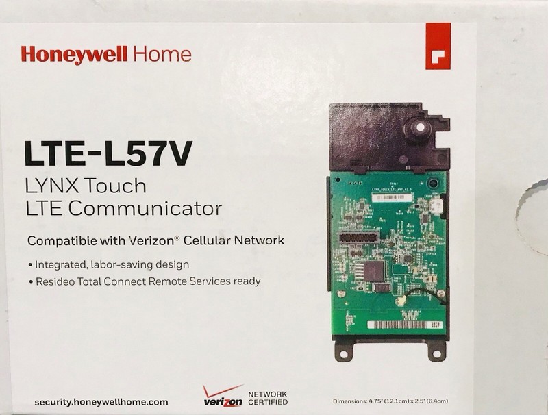 Honeywell LTE-L57V Verizon LTE Communicator Lynx Touch L5210 L7000