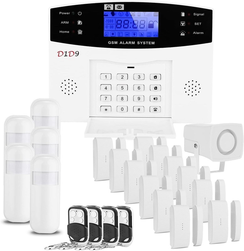 Wireless DIY GSM Home Security Alarm System Kit Motion Alert Remote Control gallery