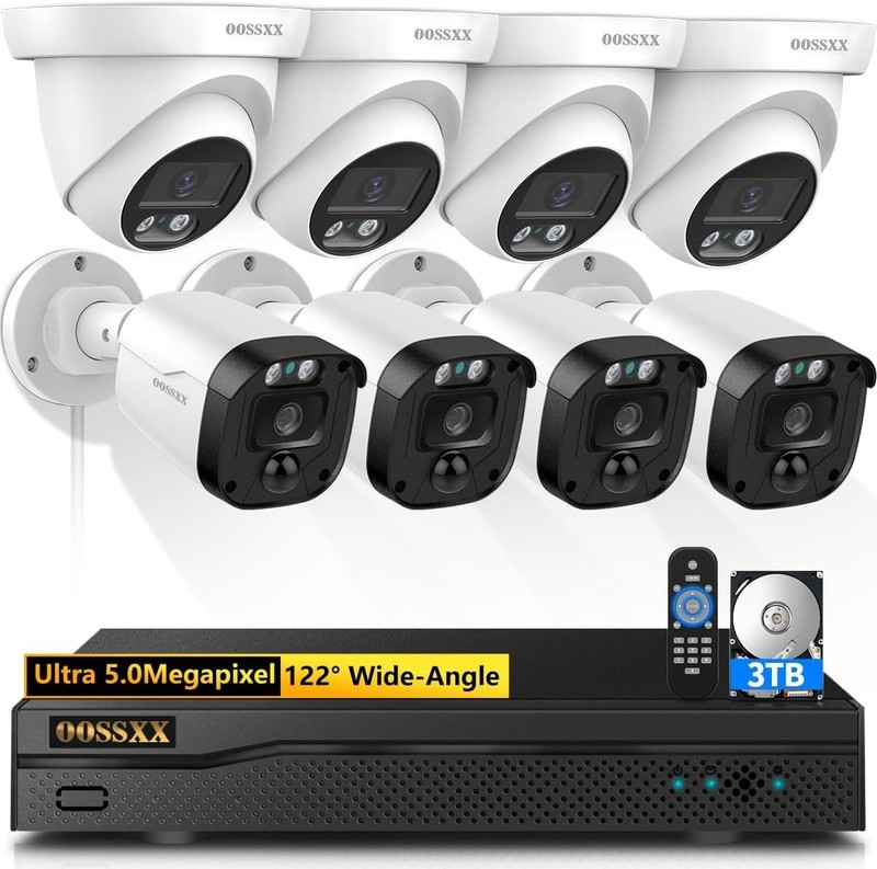 Camaras De Seguridad Para Casa 8 Camaras Home Security Cameras Hard Drive