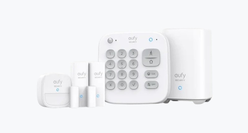 Eufy Security 5-Piece Home Alarm Kit Home Security System Keypad Motion Sensor