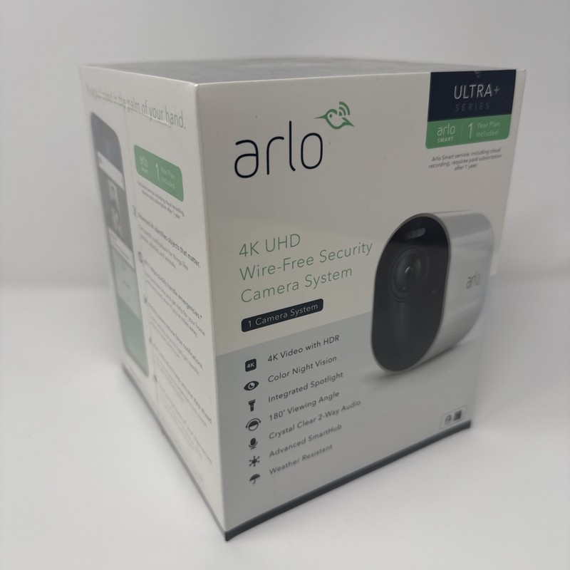 Arlo Ultra VMS5140 4K UHD Security System Camera (VMC5040) & Smarthub (VMB5000)